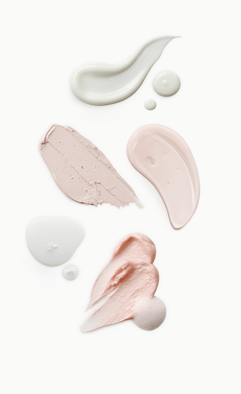 Textures of the pore routine products