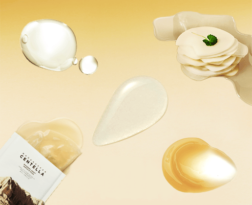Centella Skincare Routine Set texture
